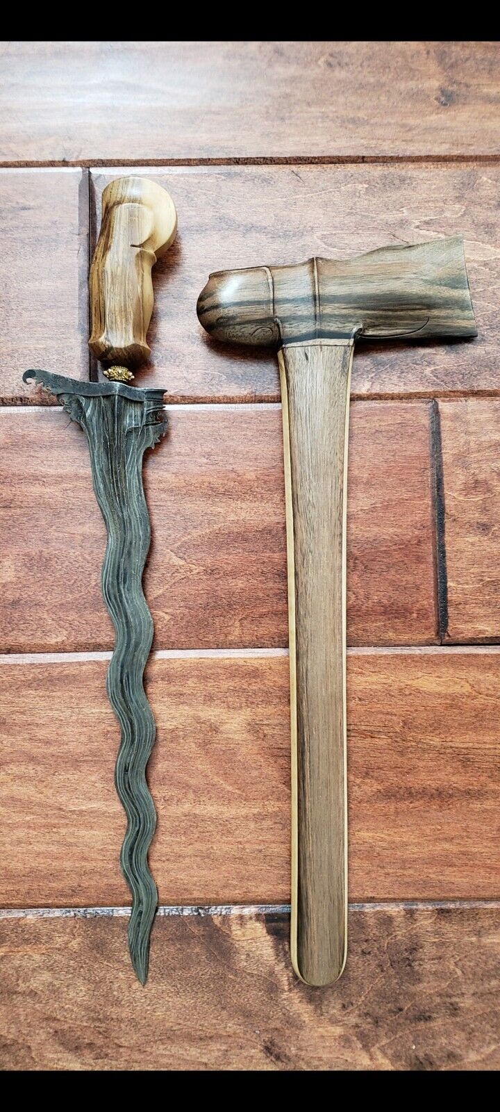 Indonesian Traditional Kris Sword / Dagger From Java Antique Genuine