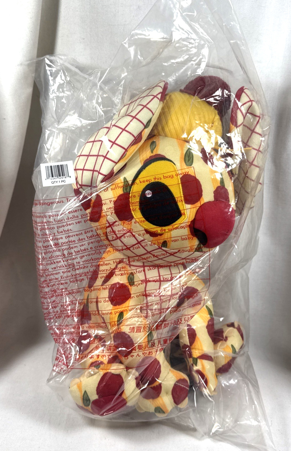 NEW DISNEY STITCH CRASHES MOVIES 02/12 LADY AND TRAMP PLUSH LR