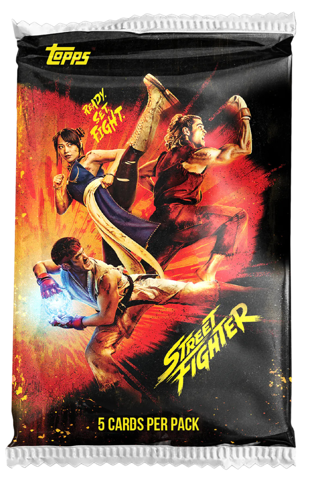 2026 Topps x Street Fighter Sealed Pack (5 Cards/1 Parallel Per Pack) PRE-ORDER