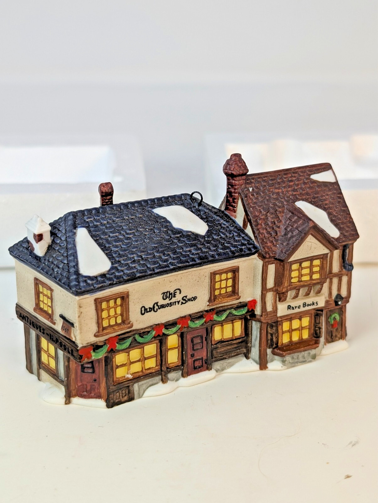 Dept 56 Old Curiosity Shop Christmas Ornament Dickens Village Heritage