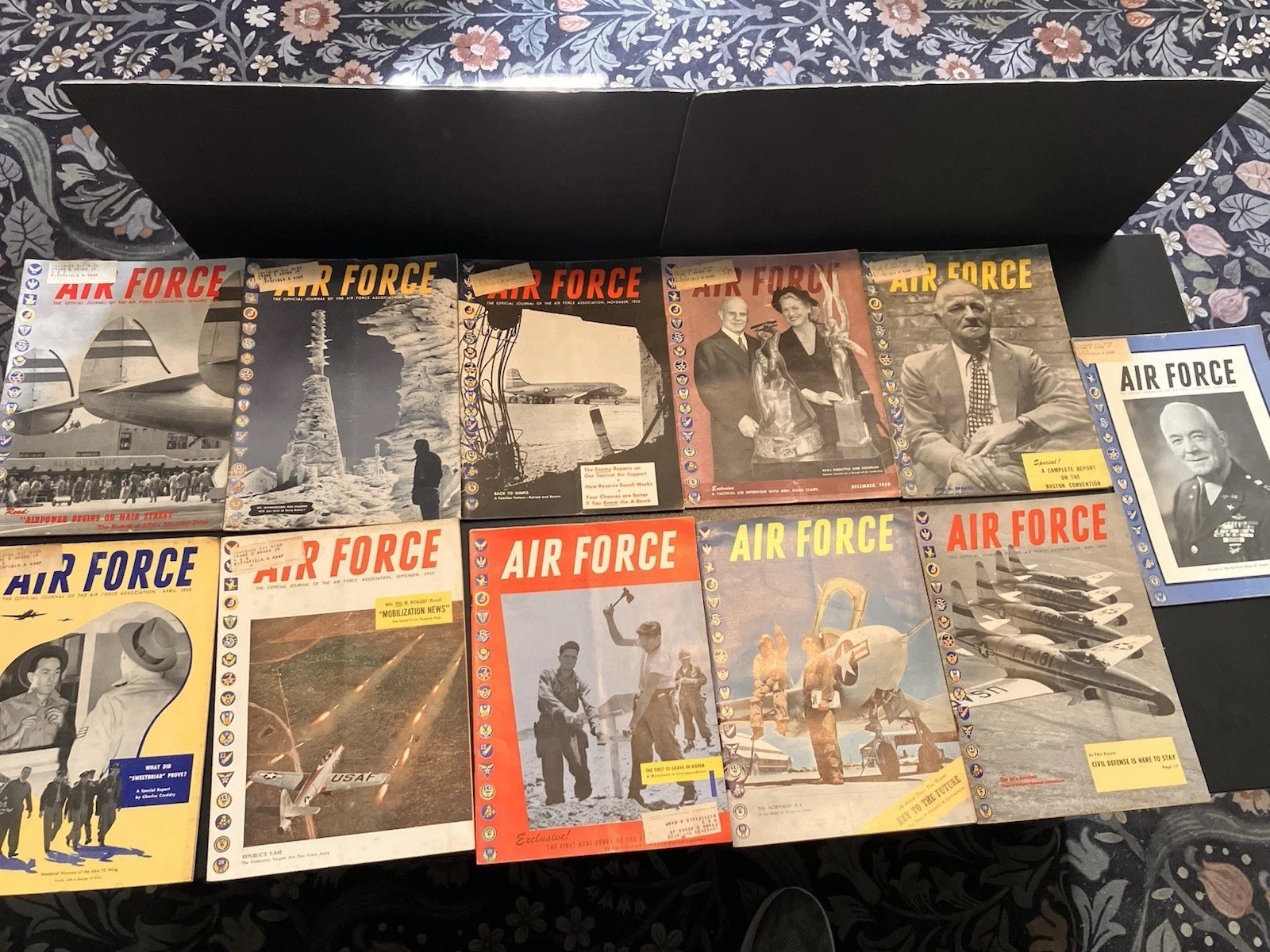 23 vintage Air Force Magazine 50s/60s
