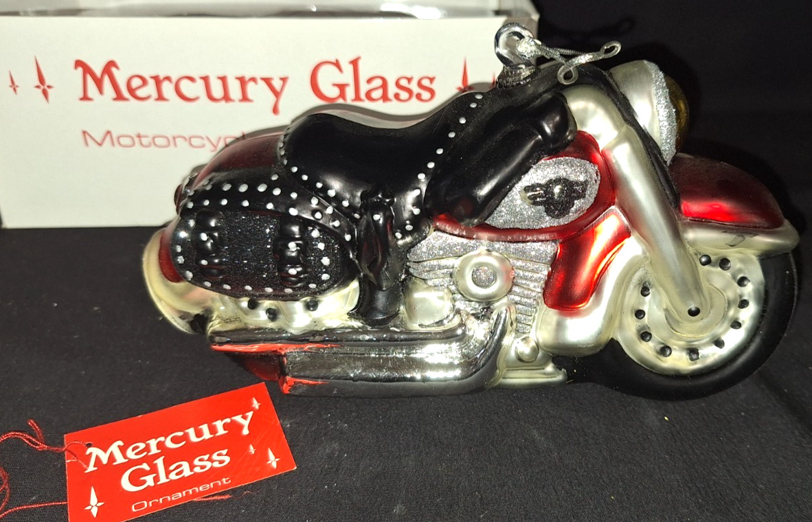 NIB VTG DEPT 56 HARLEY DAVIDSON 8.5