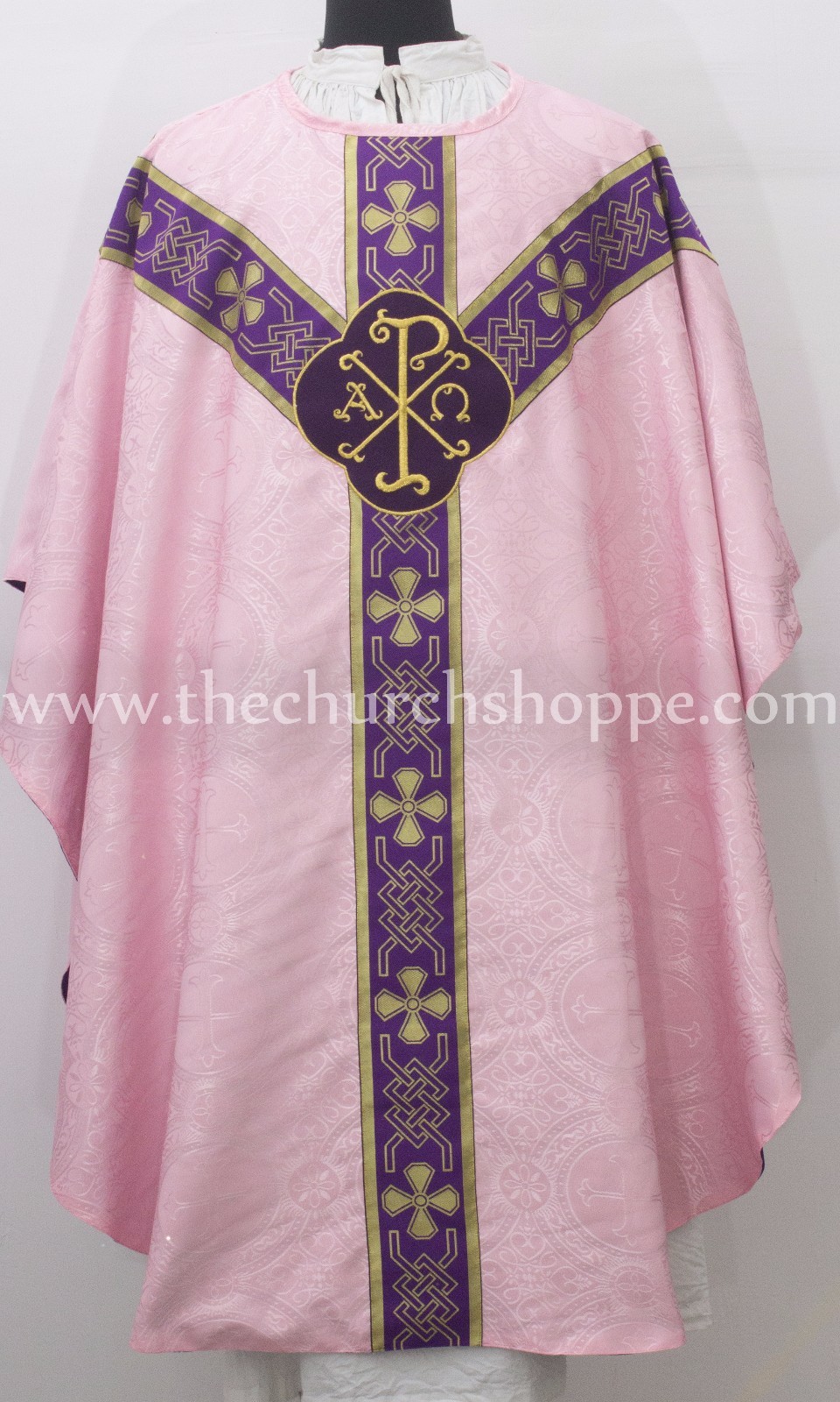 NEW ROSE gothic vestment &  mass & stole set ,Gothic chasuble ,casula ,casel