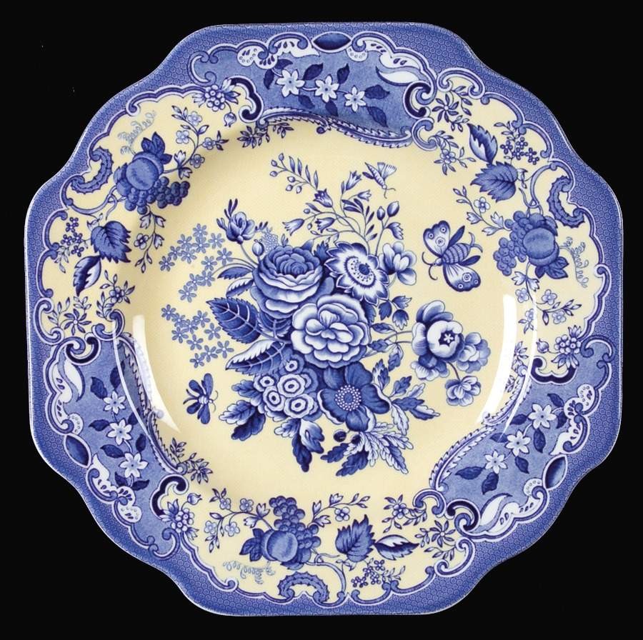 Spode Blue Room Garden Collection  Buffet Dessert Plate 4640732