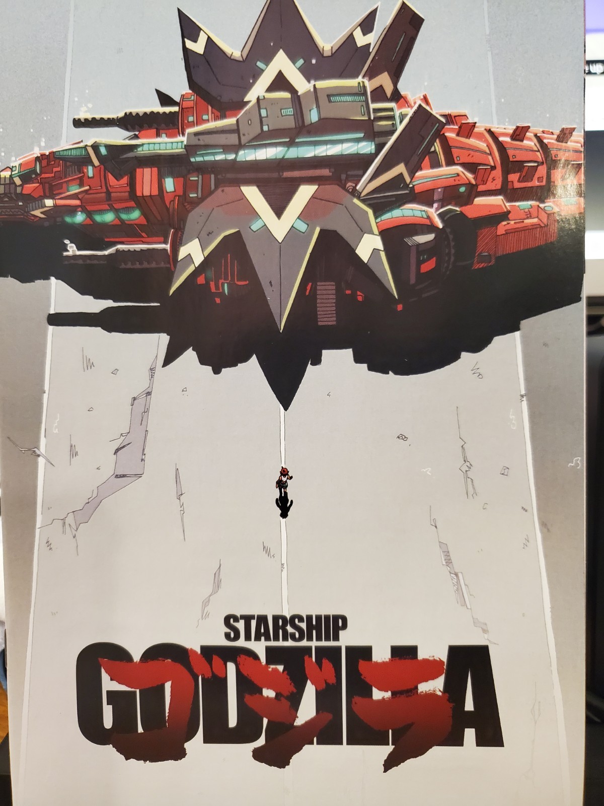 Starship Godzilla Invasion X #1 Louie Joyce 1:10 Akira Homage  IDW 2026 NM+ 🔥
