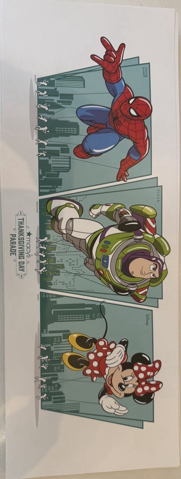Disney Destination D23 2025 Macy\'s Thanksgiving Day Parade Lithograph Exclusive