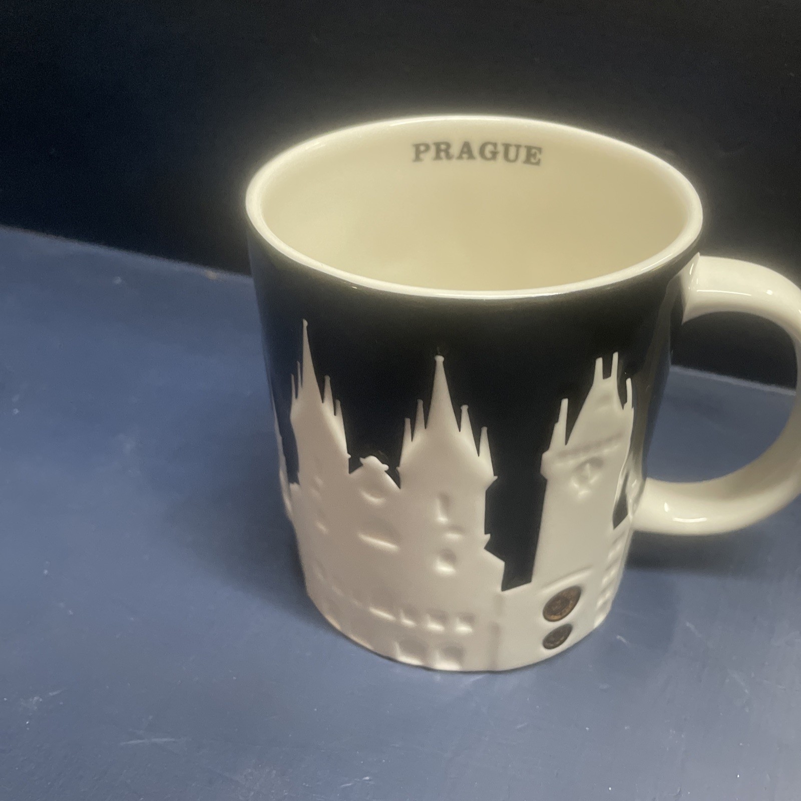 Starbucks Coffee 2011 Prague Czech Republic 3D Relief Mug 16oz Tea Starbucks Coffee 2011 Prague Czech Republic 3D Relief Mug 16oz Tea