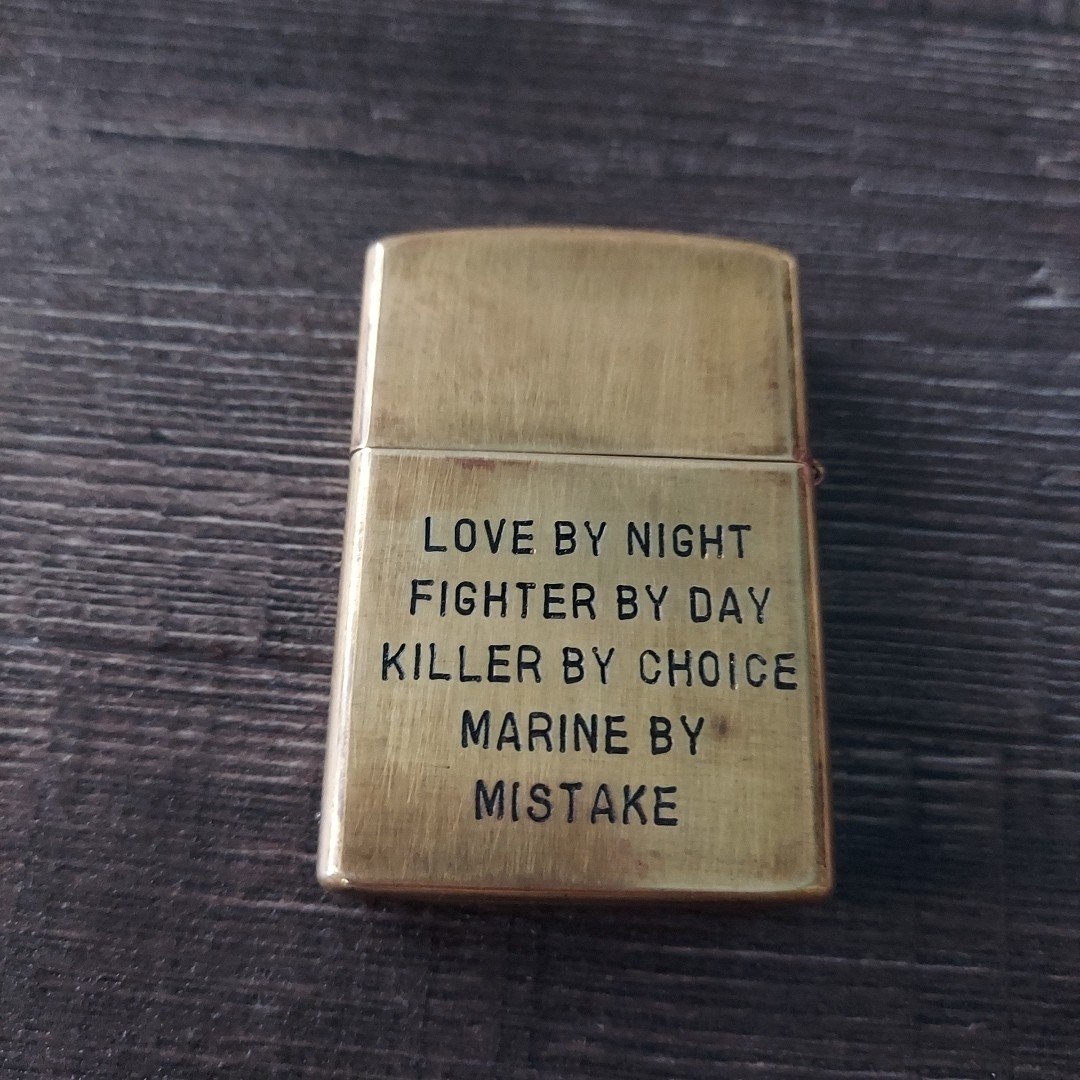 Vintage 1965-1966 ZIPPO Vietnam War Quang Ngai Minnie Mouse Windproof Lighter
