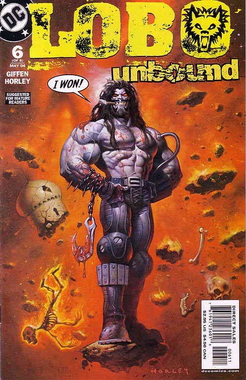 Lobo Unbound #6 VF/NM; DC | Alex Horley Keith Giffen - w/Bag+Board