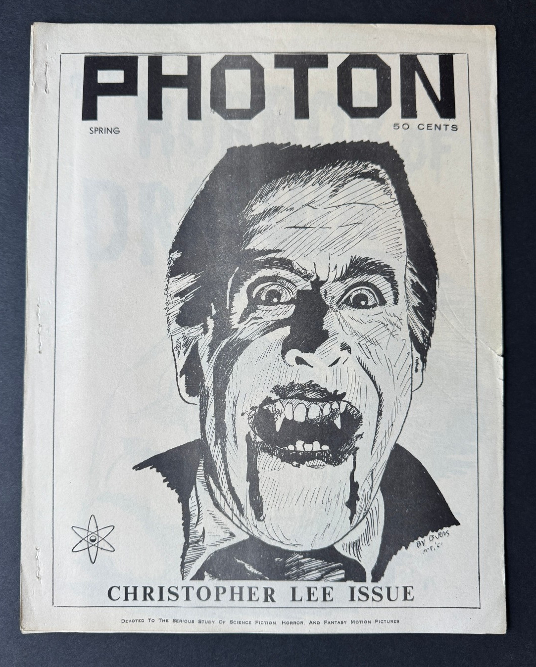 Vintage Photon Film Fanzine Christopher Lee Issue #11 Horror Dracula Magazine