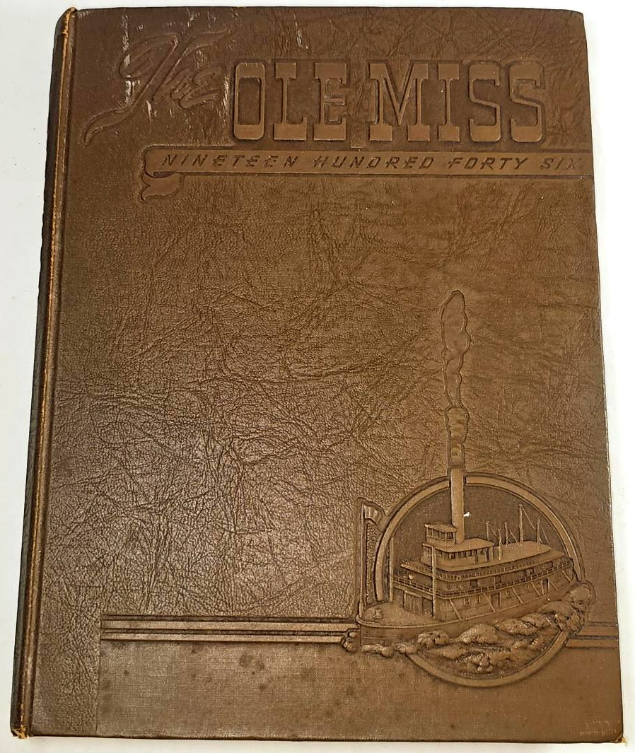 VTG 1946 The Ole Miss University of Mississippi Rebels Post-WW2 Yearbook Annual