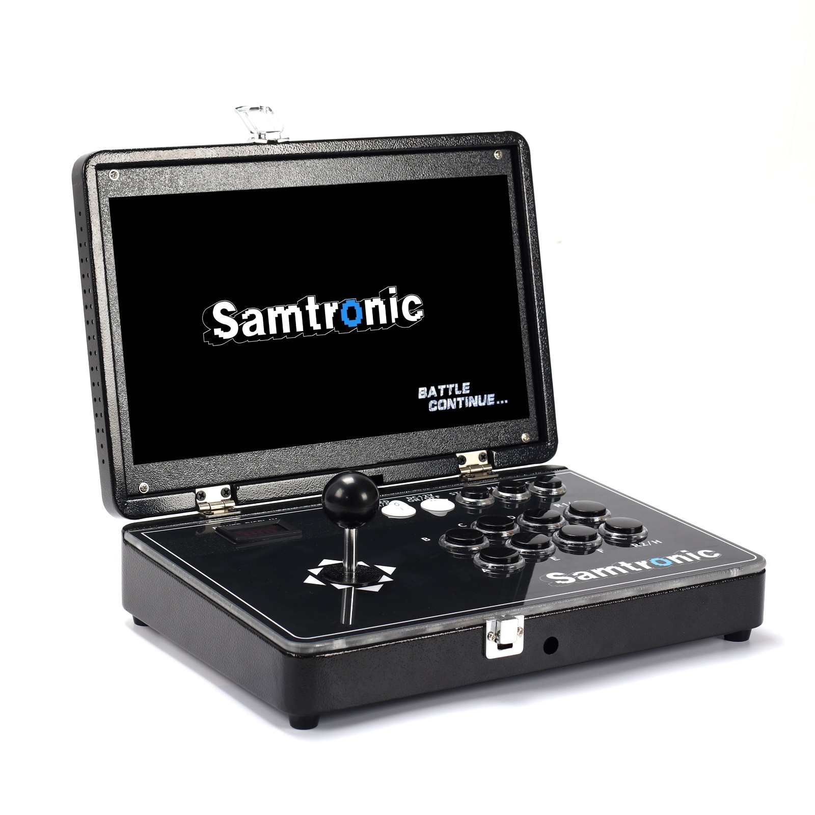 Samtronic (Black) Portable 14-inch Deluxe Arcade Machine with 5018 Built-in Game