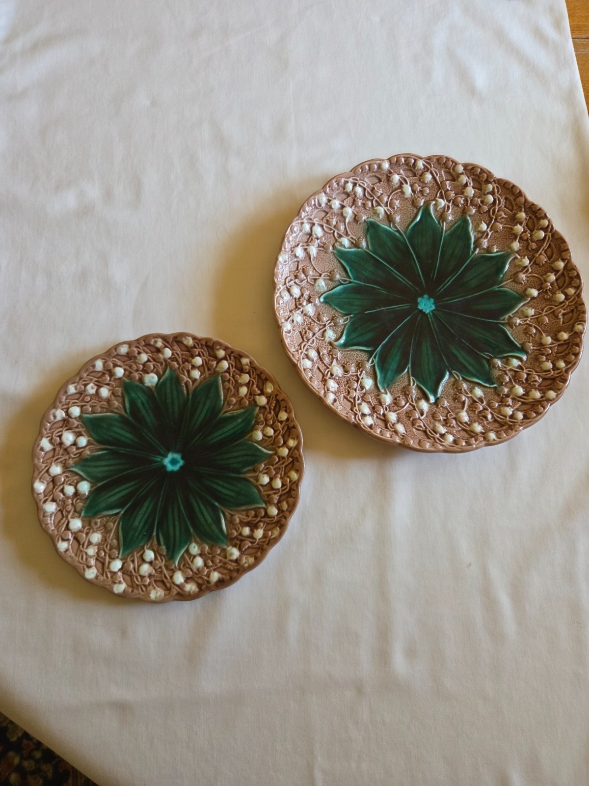 Vintage J B & W Germany decorative plates