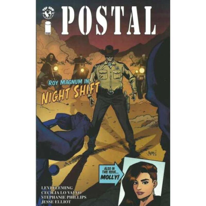 Postal Night Shift #1 in Near Mint condition. Image comics [j.