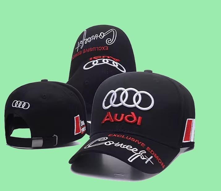 Audi, Baseball Cap, Hat, Sun Protection, F1 Racing Series, Motorsport, Black, Embroidered