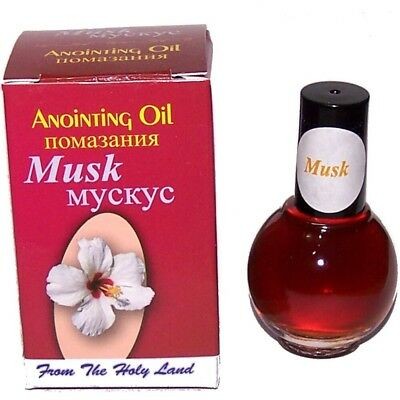 From The Holy Land Anointing oil - 10ml ( .34 fl. oz. ) (Musk) From The Holy Land Anointing oil - 10ml ( .34 fl. oz. ) (Musk)