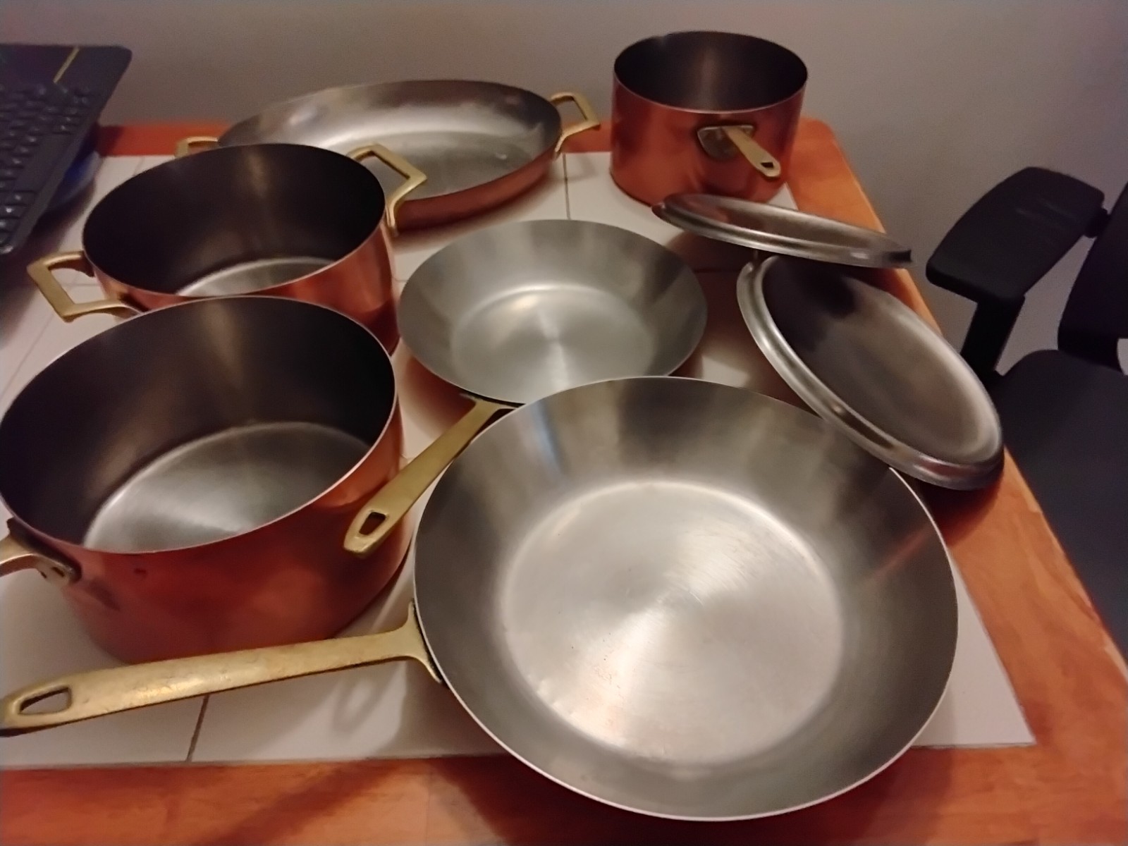 Paul Revere limited edition Copper Cookware Set