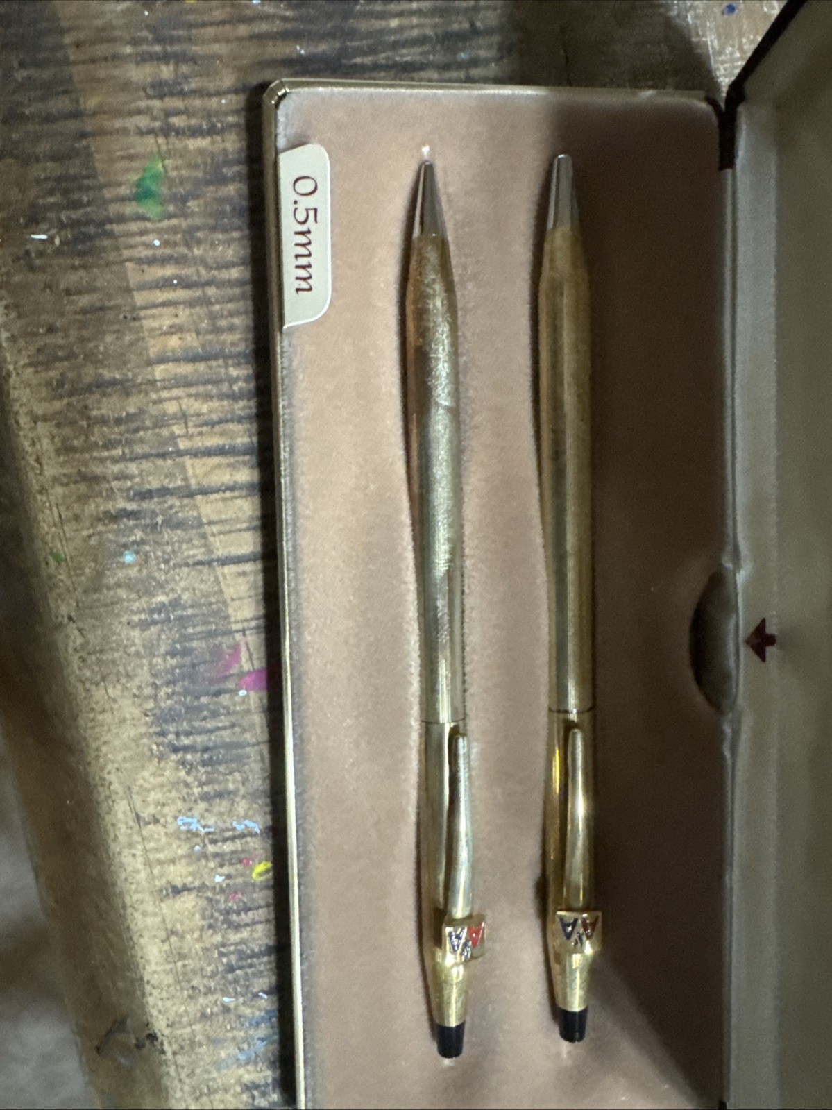 Vintage 7Up 10K Gold Filled Cross Pen Pencil Electroplated American Airlines Emb Vintage 7Up 10K Gold Filled Cross Pen Pencil Electroplated American Airlines Emb