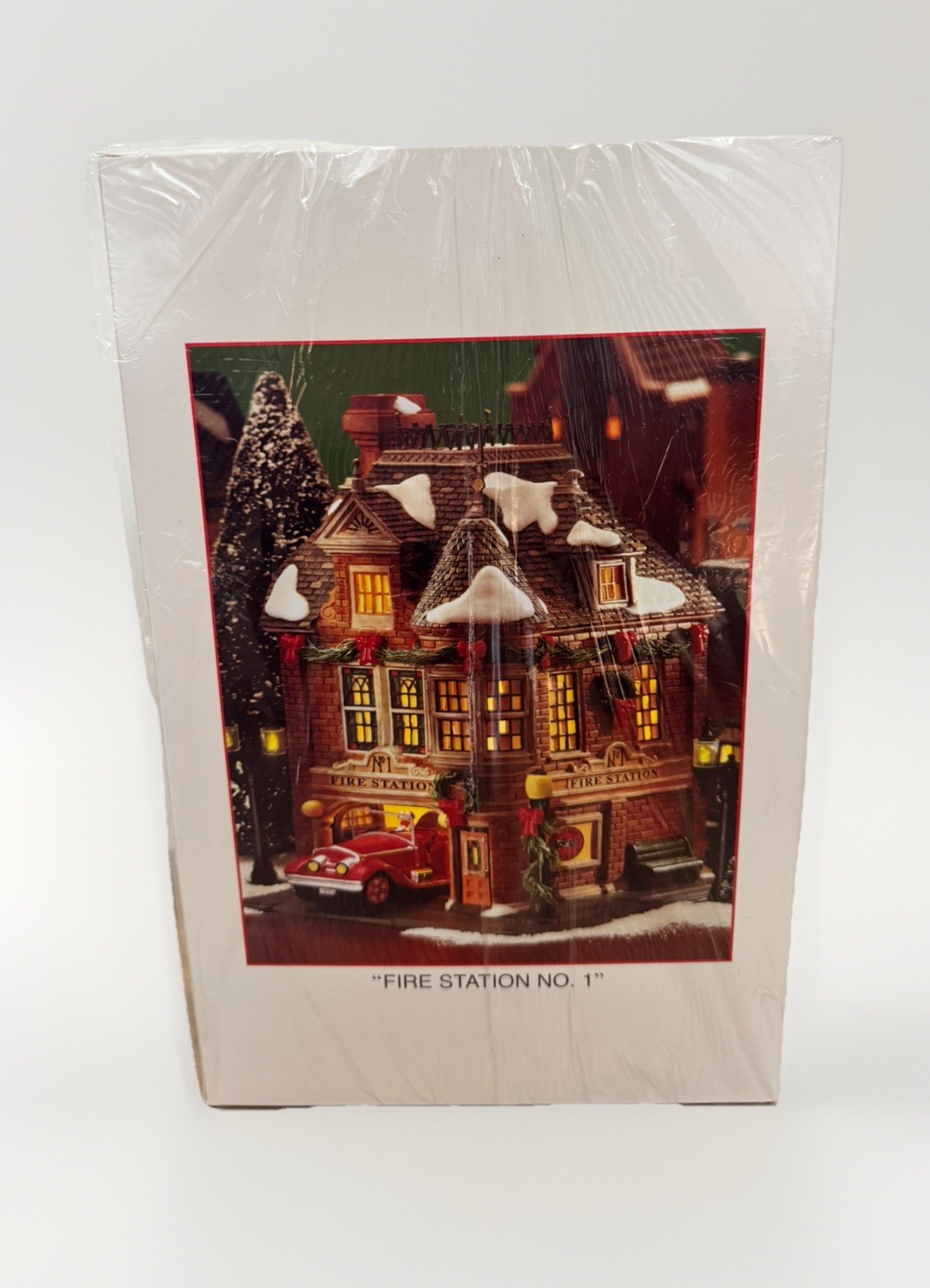 Department 56 65th Anniversary Fire Station No 1 NIB Sealed Christmas Village 