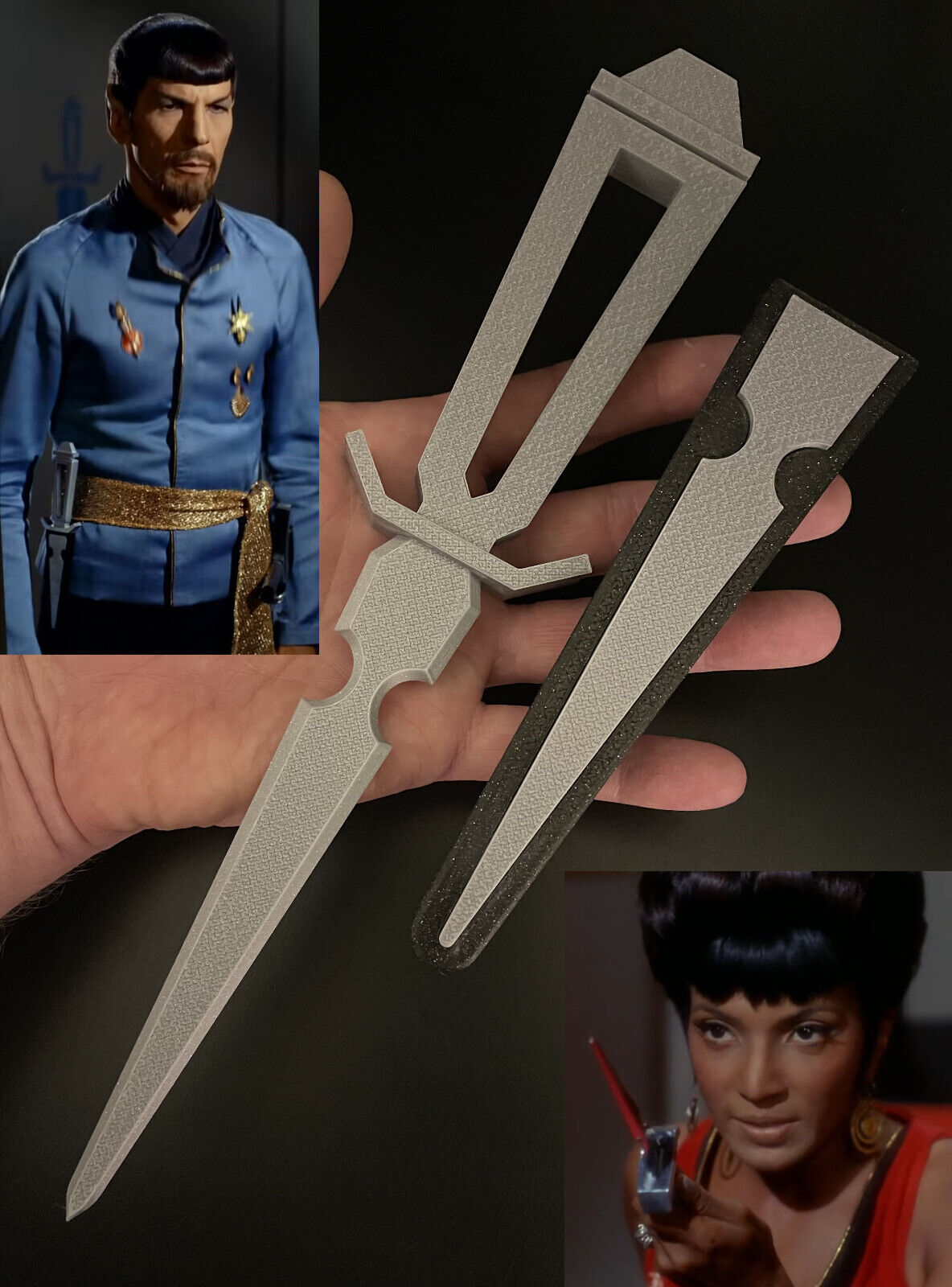 Mirror Mirror dagger - 1966 Star Trek - alternate universe Enterprise