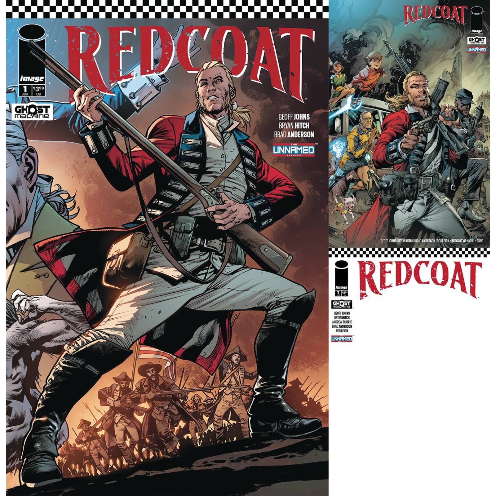 Redcoat (2024) #1 2 3 4 5 6 7 8 Image Comics COVER SELECT