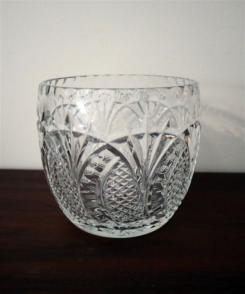 Gorgeous WATERFORD Crystal Wine Rinser / Cooler Signed Ireland