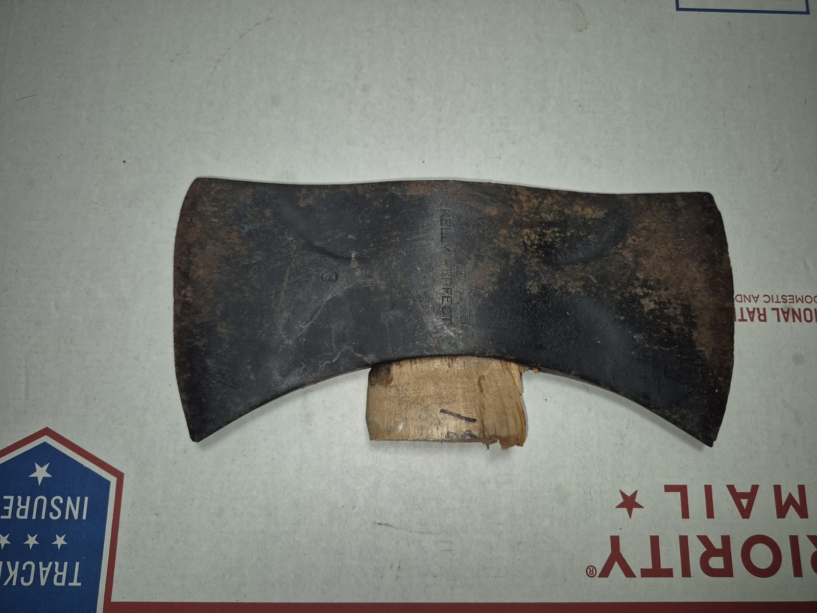 Vintage True Temper Kelly Perfect 3-2 Double Bit Axe Head
