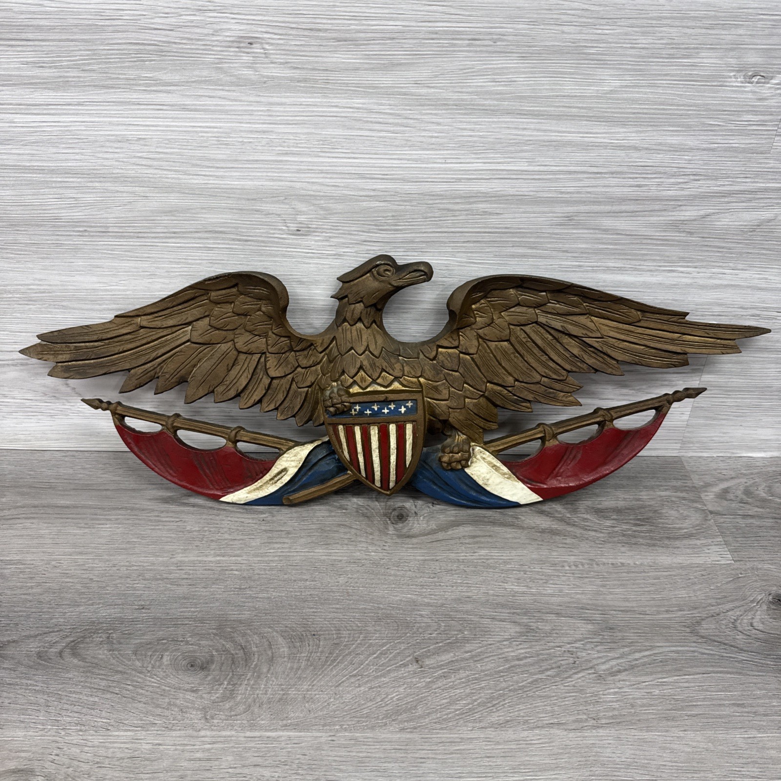 Rare Virginia Metalcrafters Federal Eagle 24-31 with 26 1/2” Wingspread