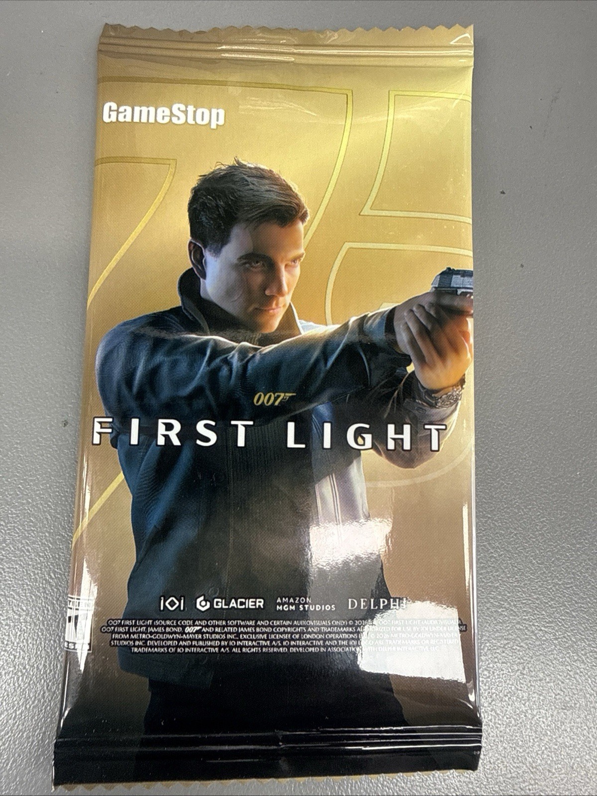 007 First Light GameStop Preorder Exclusive Trading Card Pack Unopened