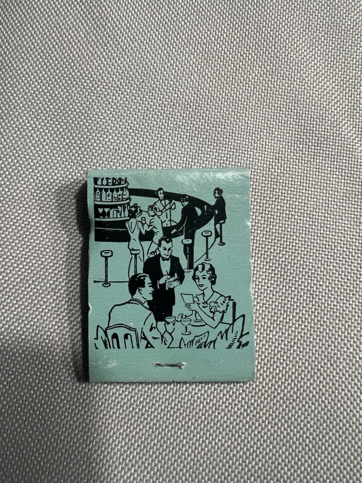 Vintage Plaza Restaurant & Bar Matchbook 431 Canal St New York City 