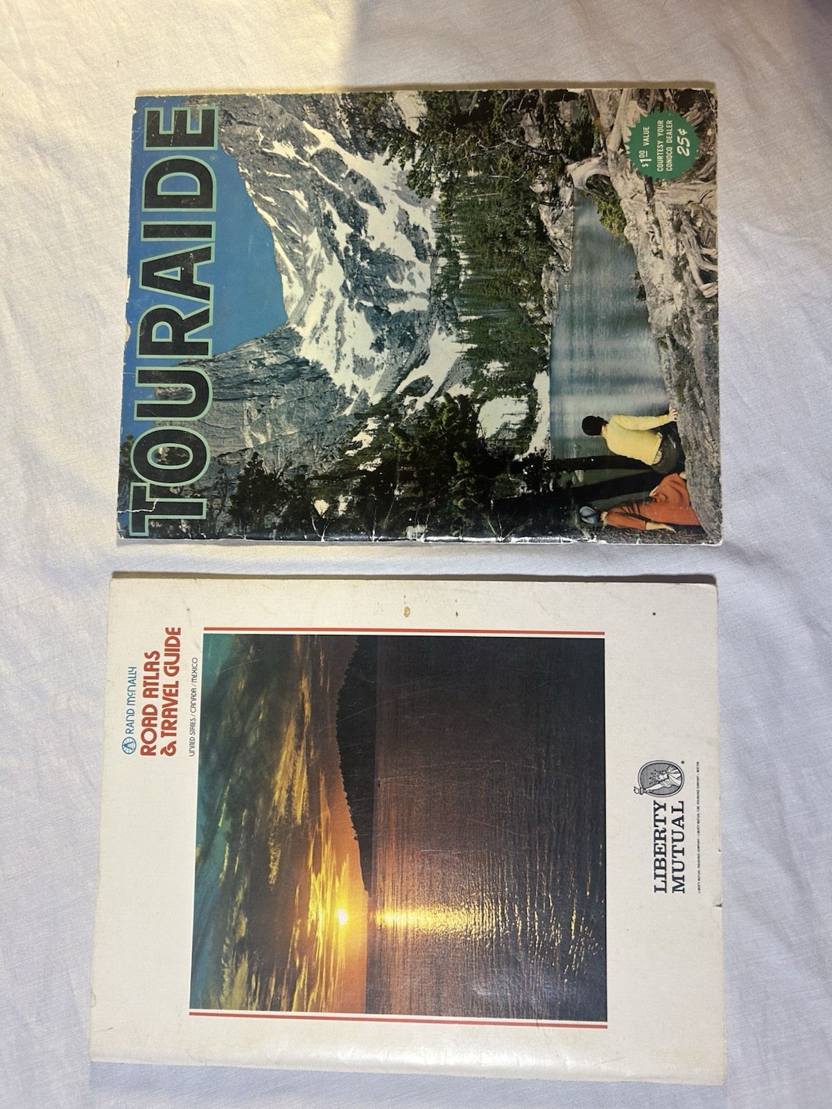 Vintage Road Atlas and Maps