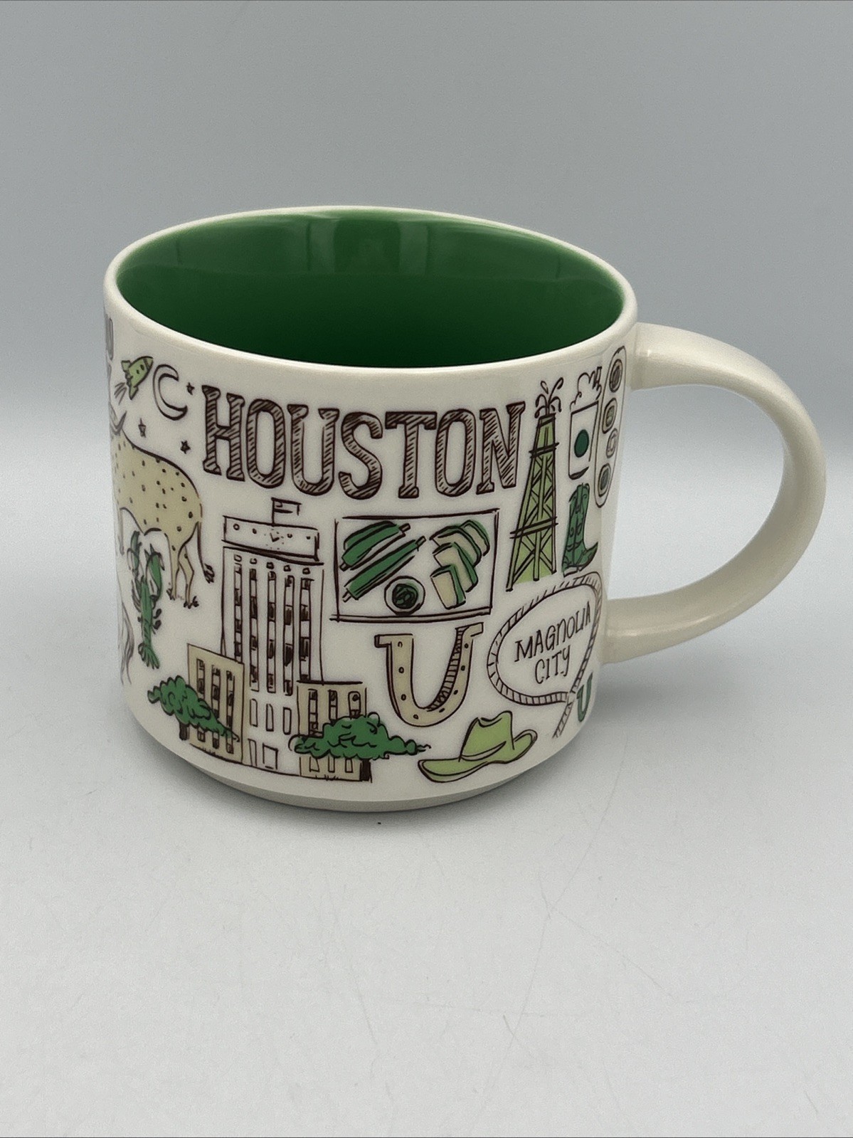 Starbucks Been There Series Houston Across the Globe Coffee Tea Mug 2019 NWOB