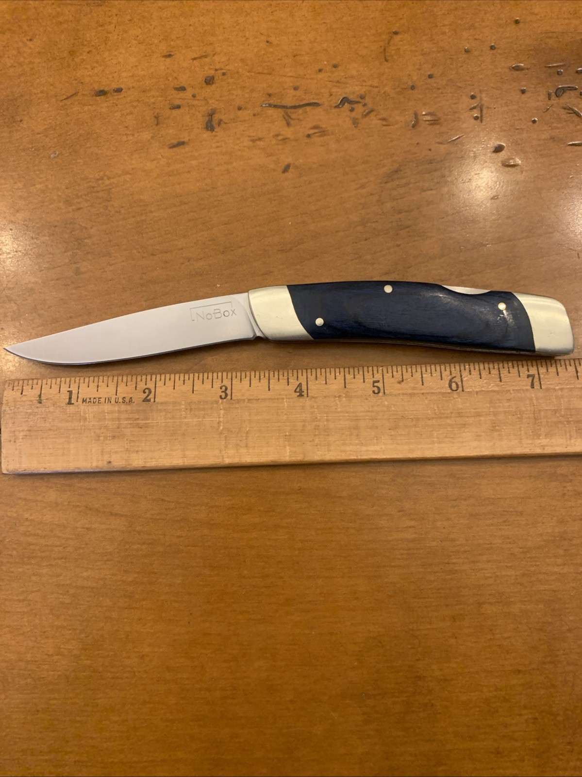 Beautiful NoBox Lockback Folding Knife 