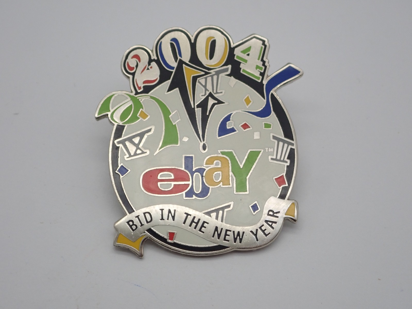 Ebay 2004 Bid In The New Year Vintage Lapel Pin Ebay 2004 Bid In The New Year Vintage Lapel Pin
