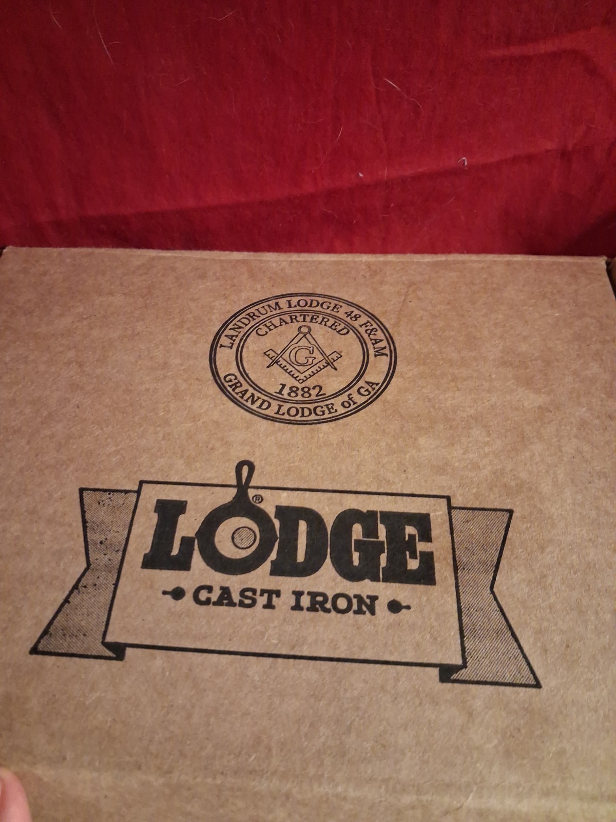 Lodge Cast Iron Mini Skillets Lot Of 3 1882 Grand Lodge Of GA