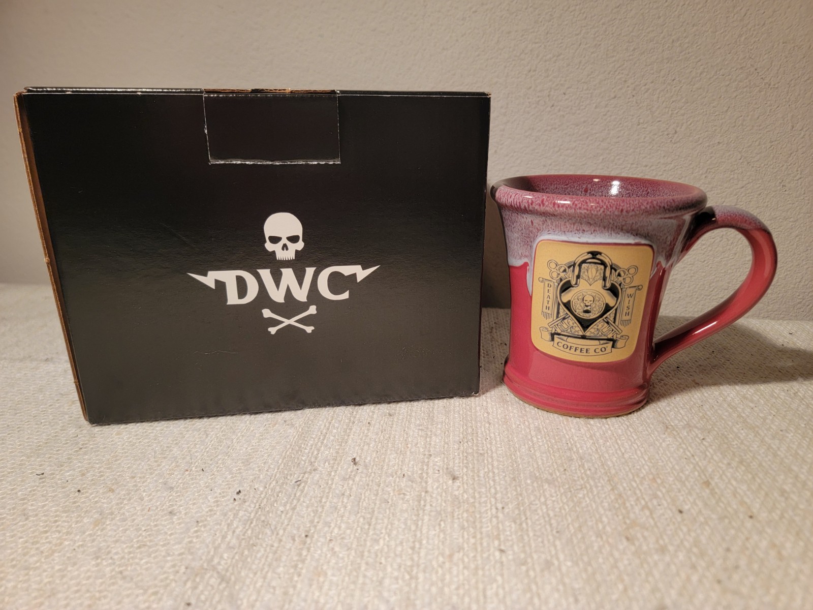 Death Wish Coffee Lock & Key Julep Shaped Mug 2025 Limited Edition #1534 / 3000