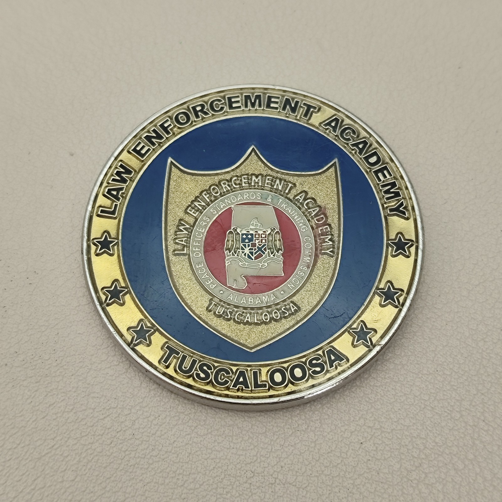 Tuscaloosa Law Enforcement Academy Challenge Coin