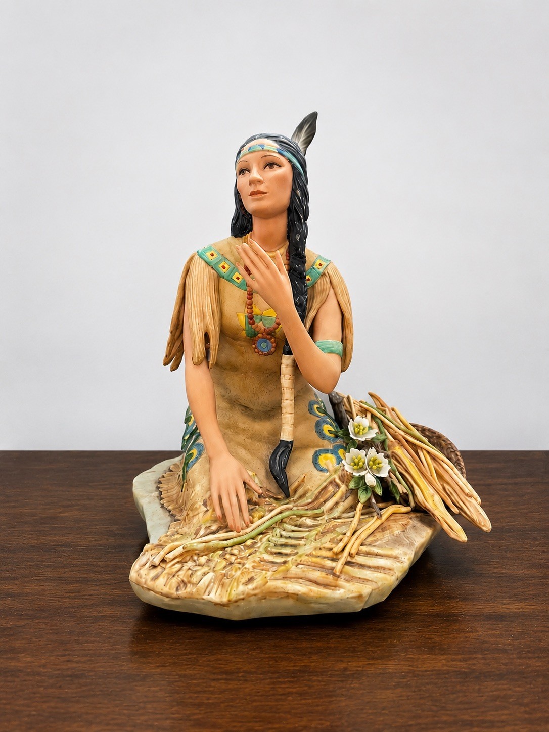 Cybis porcelain figurines Minnehaha \
