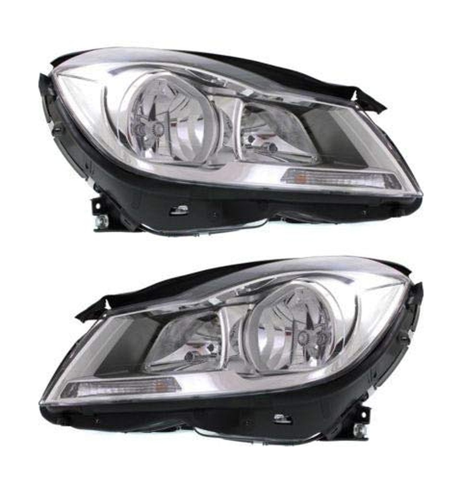 Garage-Pro Headlights Driver Passenger Side Headlight Assembly For Mercedes B... Garage-Pro Headlights Driver Passenger Side Headlight Assembly For Mercedes B...