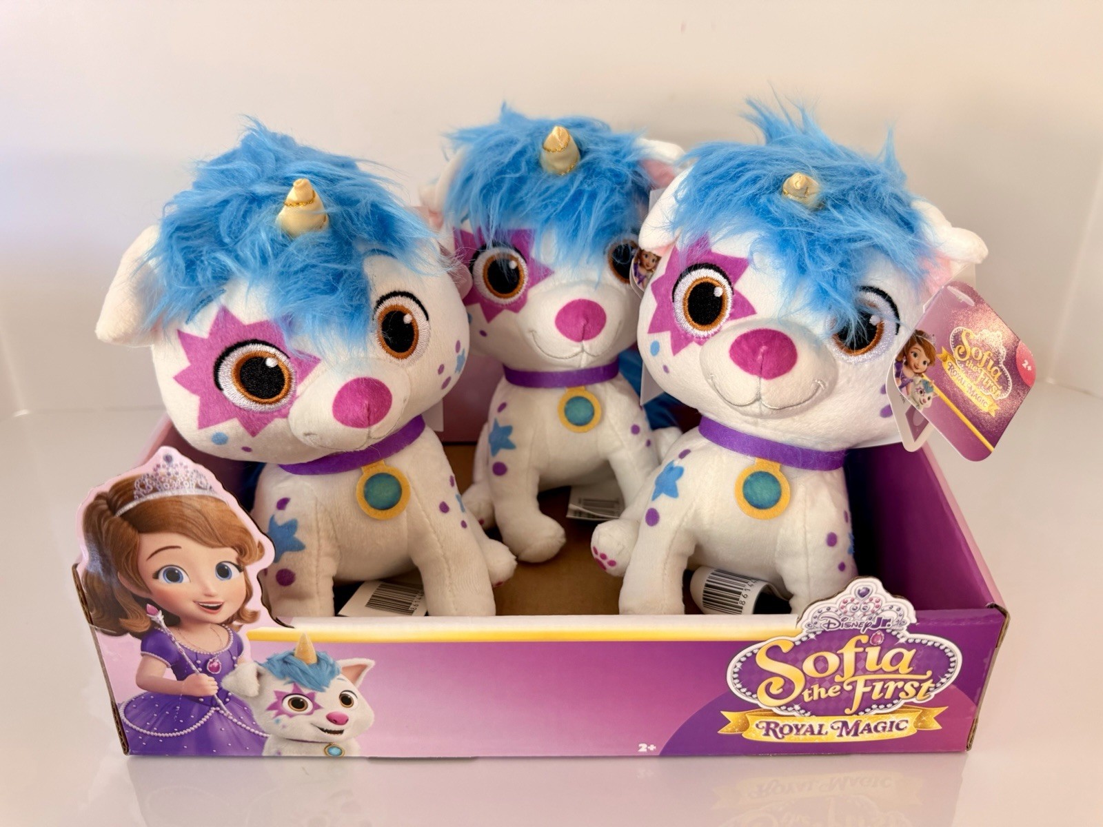 NEW Disney Sofia The First 7” Pepper Royal Magic Peppercorn Plush