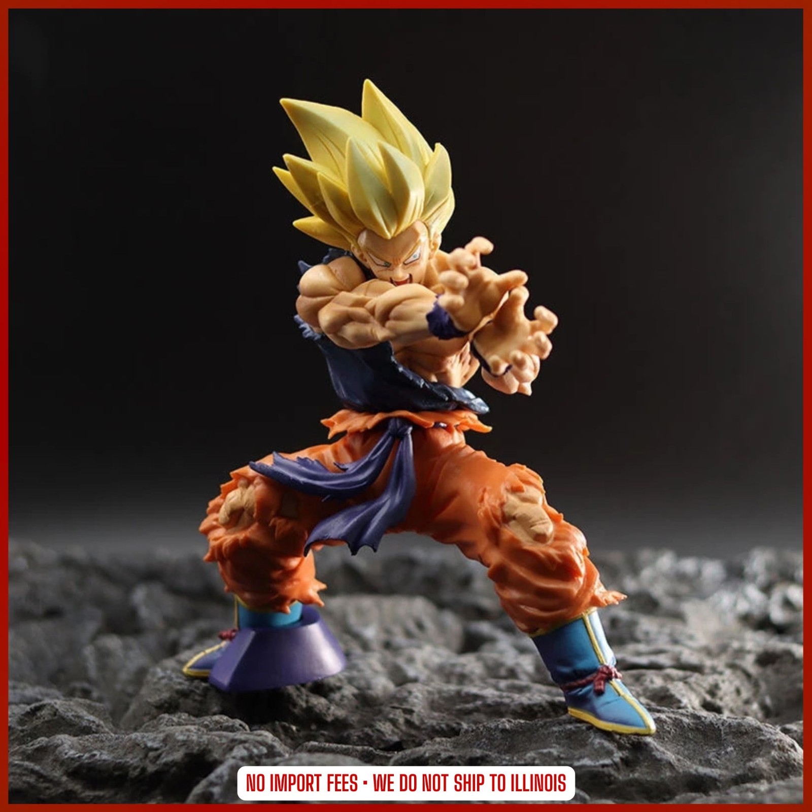 16CM Hot New Dragon Ball Z Kamehameha Son Goku Figure PVC NO BOX