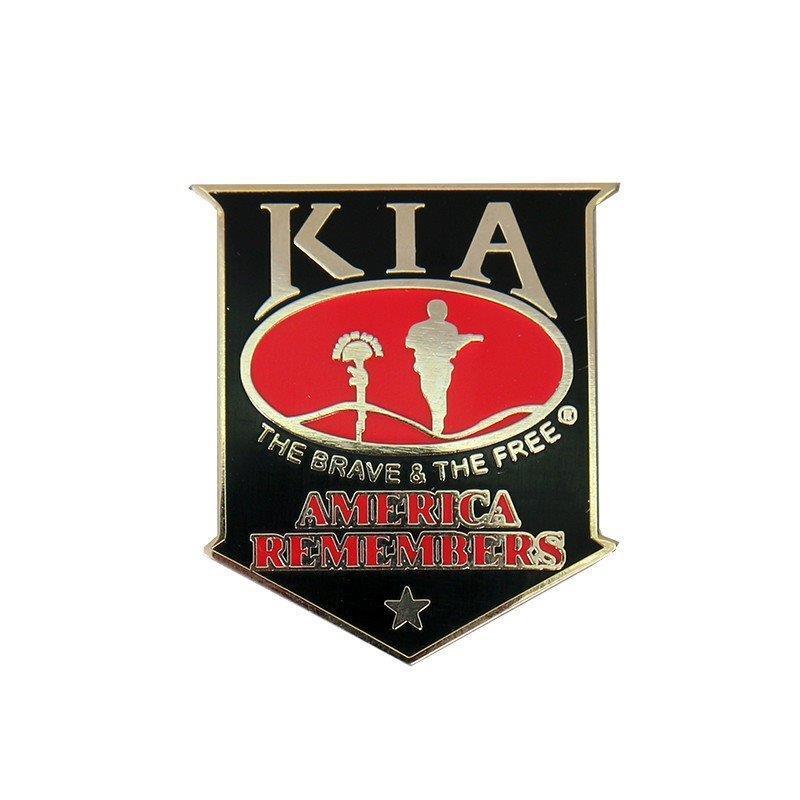 KIA America Remembers Pin 1.5 inch JACKET VEST hat  PIN  