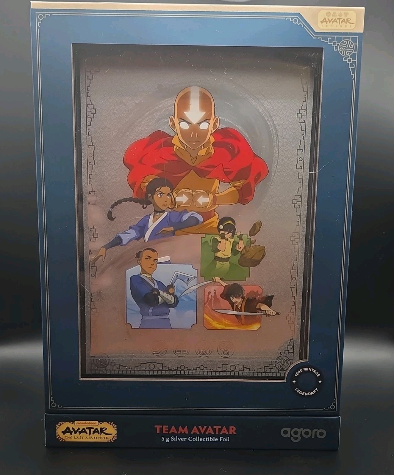 Agoro Avatar: The Last Airbender Team Avatar 5g Silver Foil #223