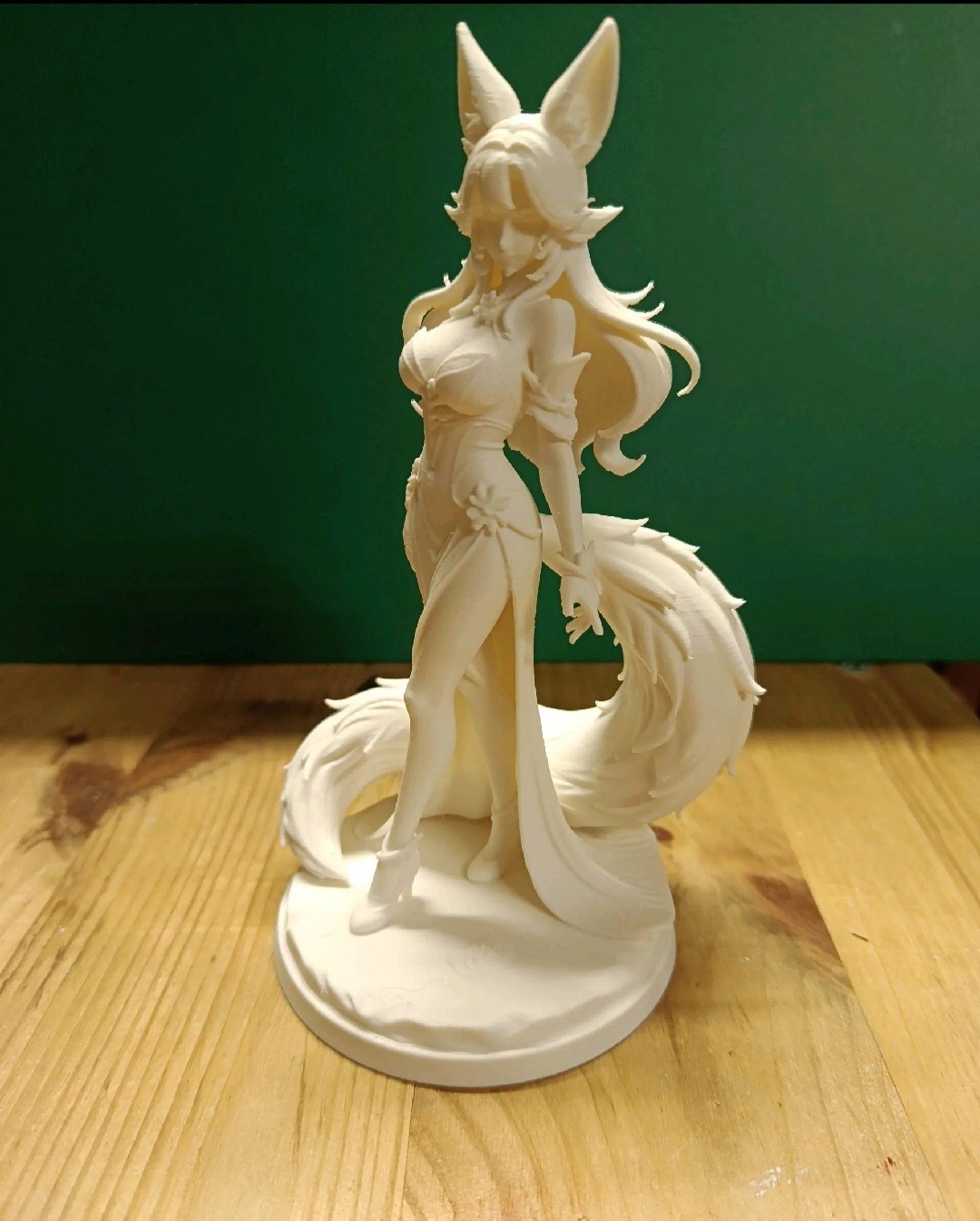 Foxy Fairy Figurine 3D Printed