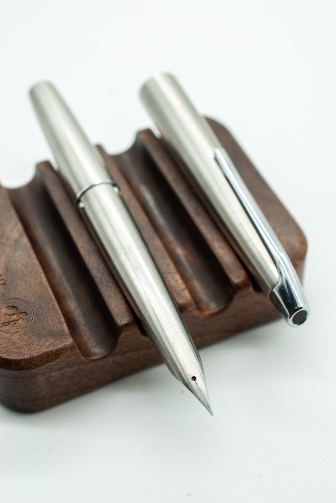 Pilot Myu701 F Nib Fountain Pen Stainless Steel Integral‑Nib, 1977/08 Production