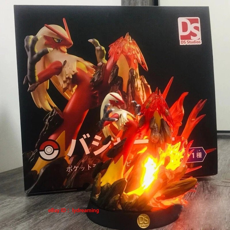 DS Studios Pokemo Blaziken Painted Model Garage Kit Limited Statue Collector\'s