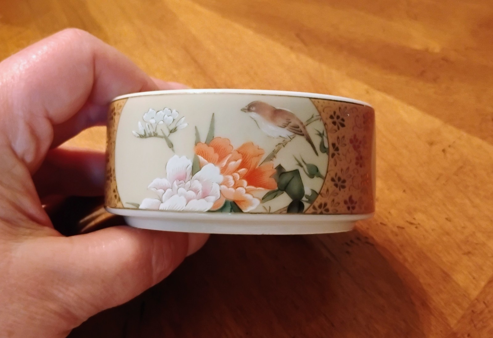 Hand painted Japanese Trinket Tray