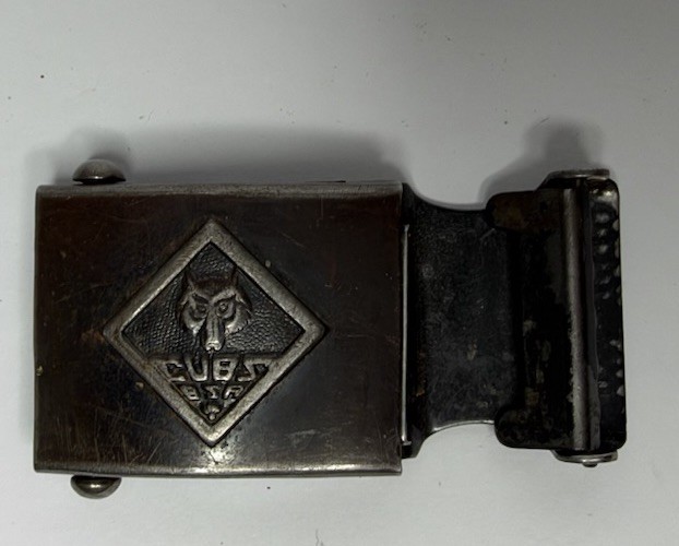 BSA Boy Scouts Of America Cub Scouts Wolf Den Belt Buckle 
