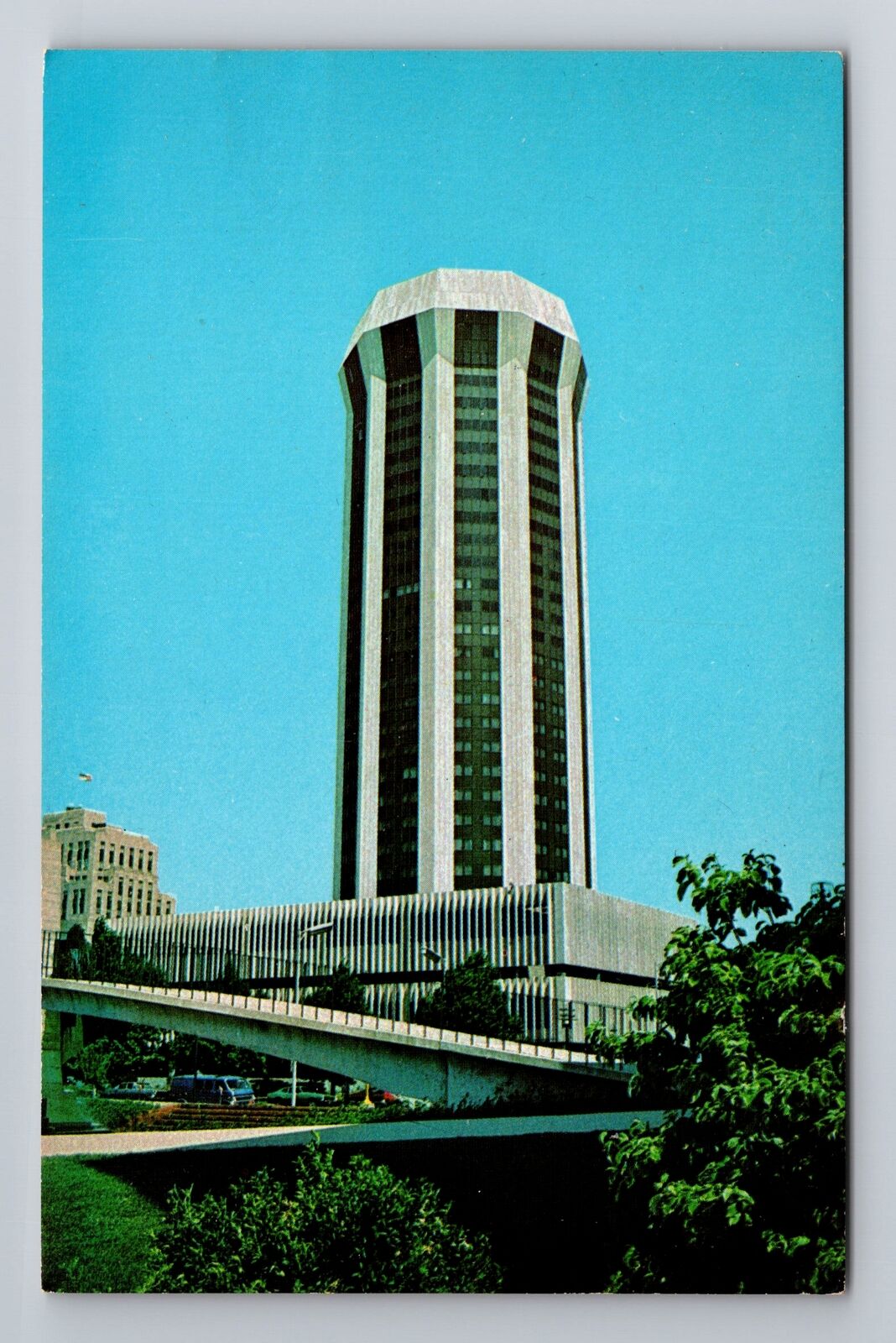Springfield IL-Illinois, Springfield Hilton, Advertising, Vintage Postcard