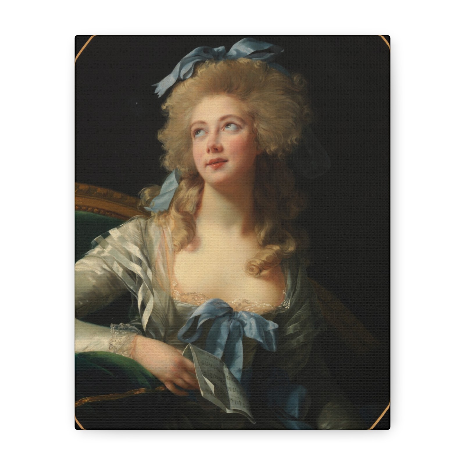 Elisabeth Louise Vigée Le Brun - Madame Grand (Noël Catherine - Canvas Wall Art